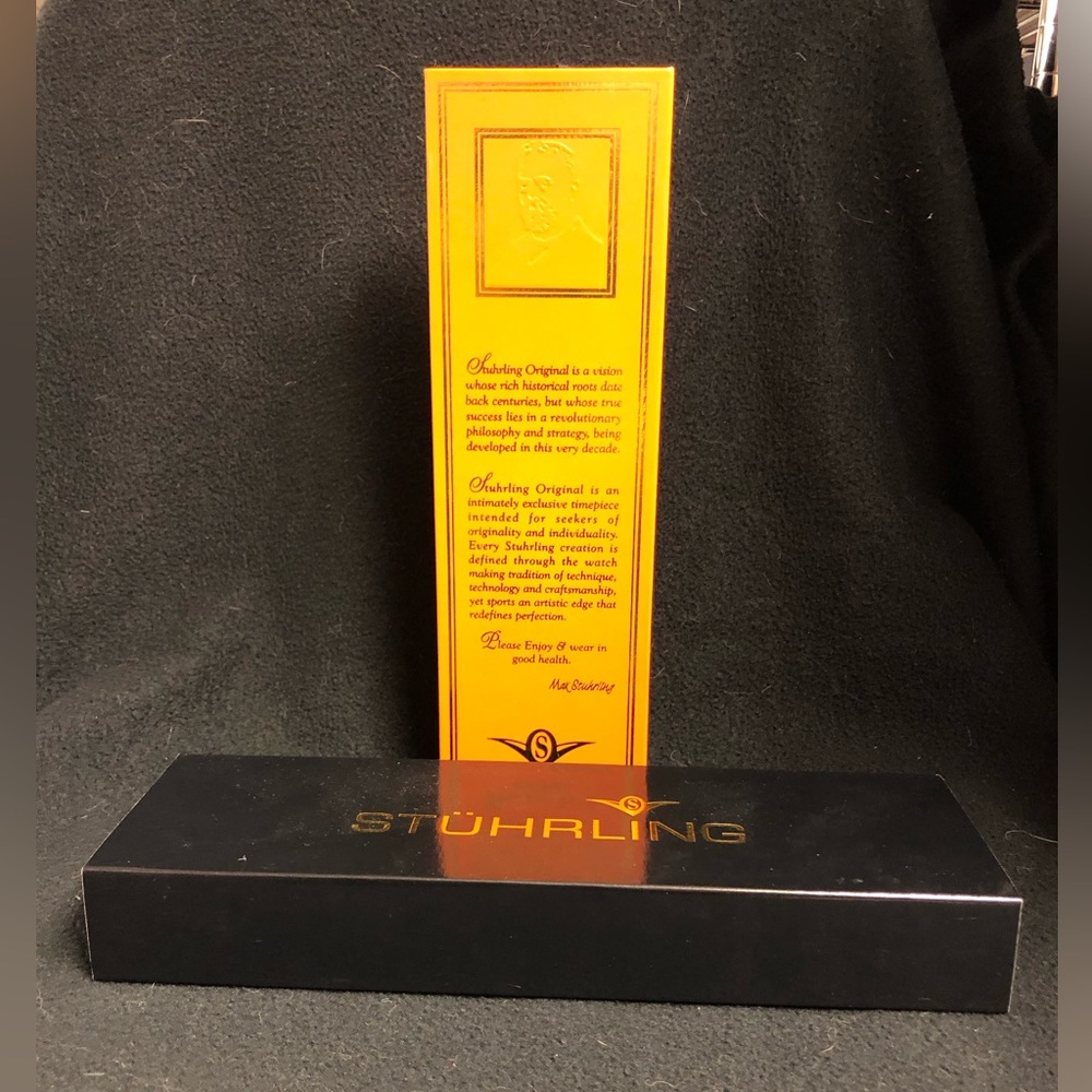 Stuhrling Watch Box - Picture 2 of 2